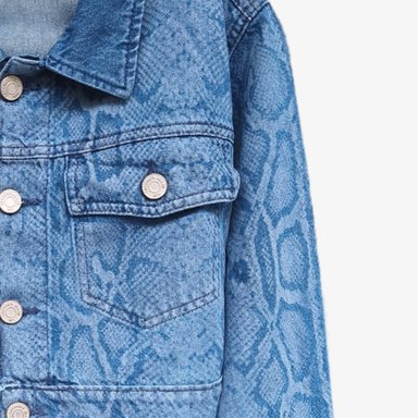 CASACA CROP MUJER COTTONS JEANS MARIANA - 3