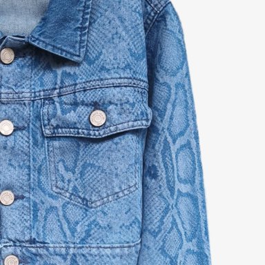 CASACA CROP MUJER COTTONS JEANS MARIANA - 3