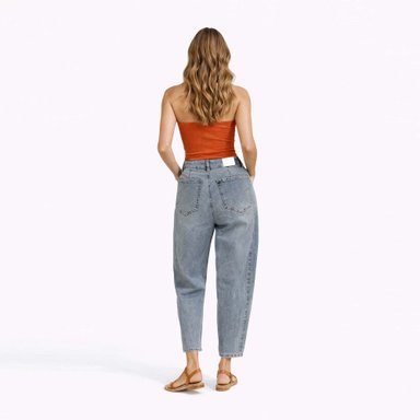 JEAN BALLOON PARA MUJER COTTONS JEANS ATENEA - 3
