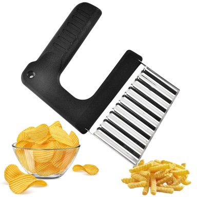 CUCHILLO CORTE ONDULADO PARA PAPAS FRITAS Y VERDURAS 03C