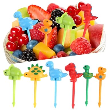 JUEGO TENEDORES MINARI DINOSAUDIO 871T MULTICOLOR SET X6 NIÑO - 2