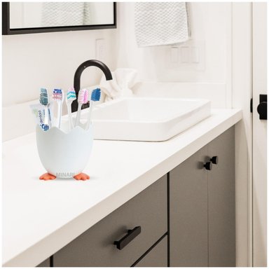 ORGANIZADOR MINARI PARA CEPILLOS DE DIENTES HUEVITO H20 - 3