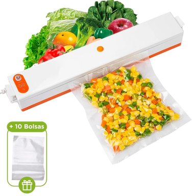 SELLADOR MINARI DE BOLSAS AL VACIO ELECTRICO + 10 ALIMENTOS S85