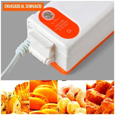 SELLADOR MINARI DE BOLSAS AL VACIO ELECTRICO + 10 ALIMENTOS S85 - 5