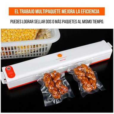 SELLADOR MINARI DE BOLSAS AL VACIO ELECTRICO + 10 ALIMENTOS S85 - 7