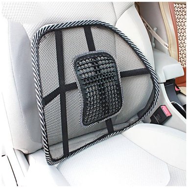 COJÍN LUMBAR DE MALLA PARA ASIENTO DE AUTO J65 - 4