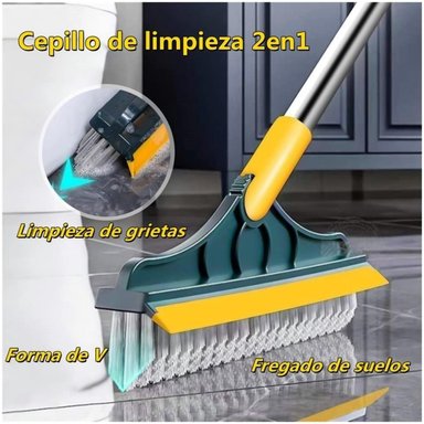 ESCOBA CEPILLO DE LIMPIEZA SECADOR 2EN1 ROTACIÓN 120° V C16 - 3