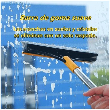 ESCOBA CEPILLO DE LIMPIEZA SECADOR 2EN1 ROTACIÓN 120° V C16 - 6