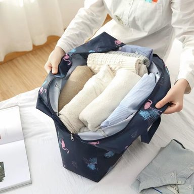 BOLSO DE VIAJE DEPORTIVO PLEGABLE IMPERMEABLE FLAMENCO A 855B - 4