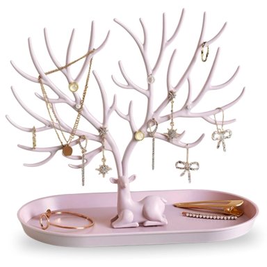 JOYERO CIERVO ORGANIZADOR DE JOYAS EXHIBIDOR RS JC12