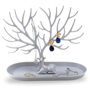 JOYERO CIERVO ORGANIZADOR DE JOYAS EXHIBIDOR GR JC12