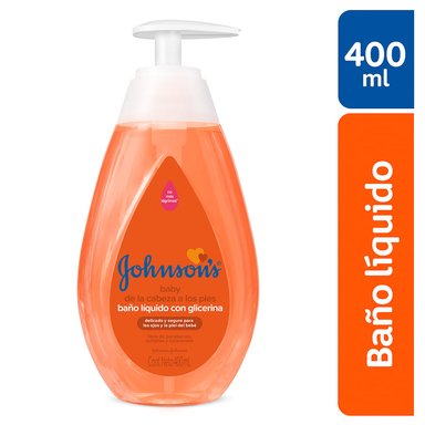 JABÓN JOHNSON & JOHNSON LÍQUIDO PIES Y CABEZA 400 ML BAÑO GLICERINA