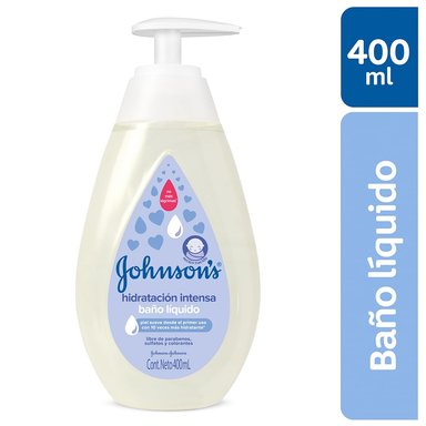JABÓN CUERPO JOHNSON & JOHNSON LÍQUIDO HIDRATACIÓN INTENSA 400 ML