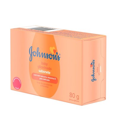JABÓN EN BARRA JOHNSON'S BABY GLICERINADO PIEL DELICADA 80G - 2