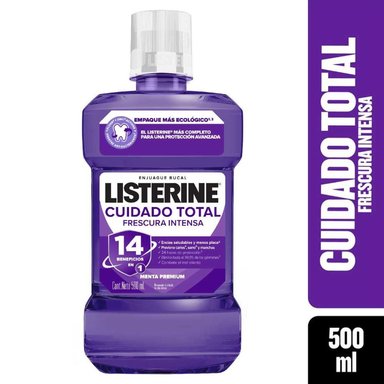 ENJUAGUE BUCAL LISTERINE CUIDADO TOTAL 500 ML
