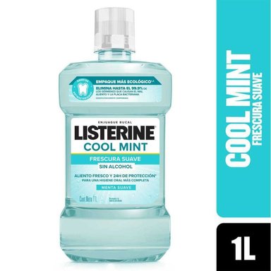 ENJUAGUE BUCAL LISTERINE COOL MINT ZERO 1000 ML