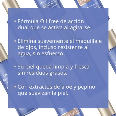 DESMAQUILLANTE DE OJOS NEUTROGENA OIL FREE - 2