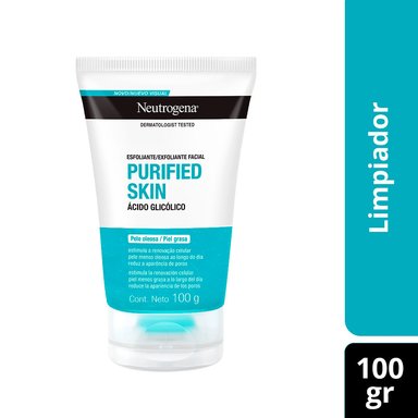 EXFOLIANTE ROSTRO NEUTROGENA TODO TIPO DE PIEL 100G PURIFIED SKIN