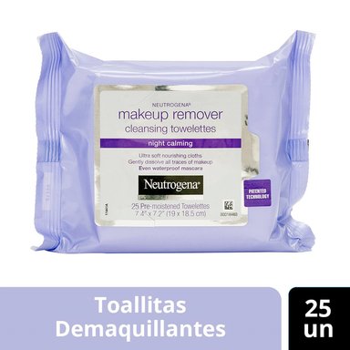 TOALLITA FACIAL NEUTROGENA TOALLITA DESMAQUILLANTE NIGHT CALMING