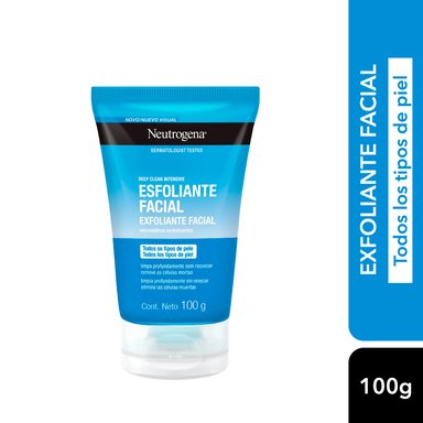 EXFOLIANTE ROSTRO NEUTROGENA TODO TIPO DE PIEL 100G DEEP CLEAN ENERGIZING