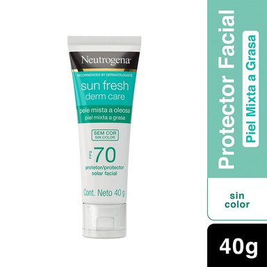 BLOQUEADOR FACIAL NEUTROGENA PROTECTOR SUN FRESH PIEL GRASA SPF 70 40 GR