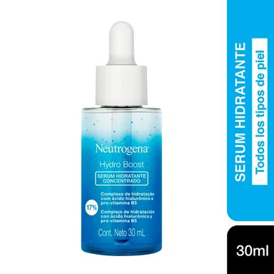 SET TRATAMIENTO NEUTROGENA HUMECTANTE HYDRO BOOST GEL NOCHE + SERUM - 3