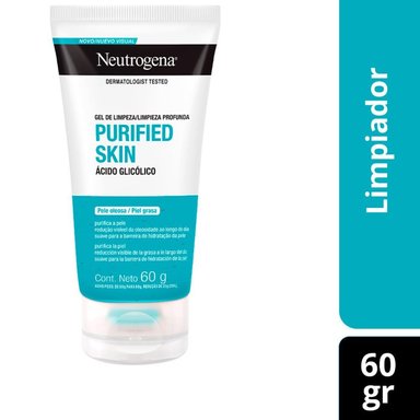 SET NEUTROGENA PURIFIED SKIN GEL LIMPIADOR + EXFOLIANTE - 3