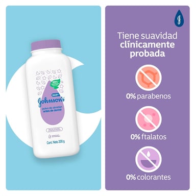 TALCO ALMIDÓN JOHNSON ANTES DORMIR 400GR - 4