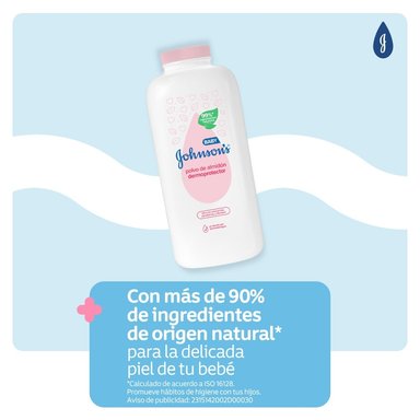 TALCO DE ALMIDÓN DERMOPROTECTOR JOHNSON BABY ORIGINAL 100G - 4