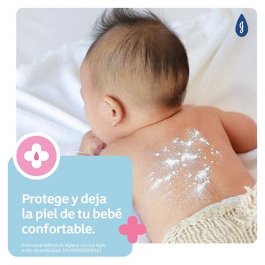 TALCO DE ALMIDÓN DERMOPROTECTOR JOHNSON BABY ORIGINAL 100G - 5