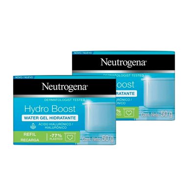 PACK 2 PROTECTOR FACIAL NEUTROGENA REFIL HYDROBOOST WATER GEL 50 GR - 1