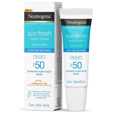 PROTECTOR SOLAR SUN FRESH NEUTROGENA SIN COLOR FPS 50 - 4