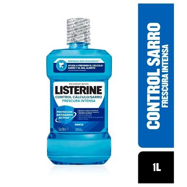 ENJUAGUE BUCAL LISTERINE ANTISARRO 1000 ML