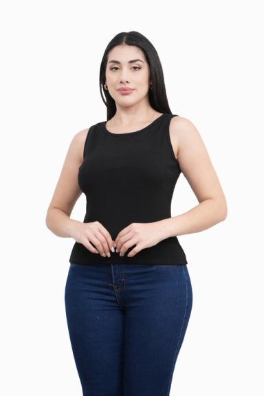 BIVIDI MUJER EN RIB CON COLLARETA