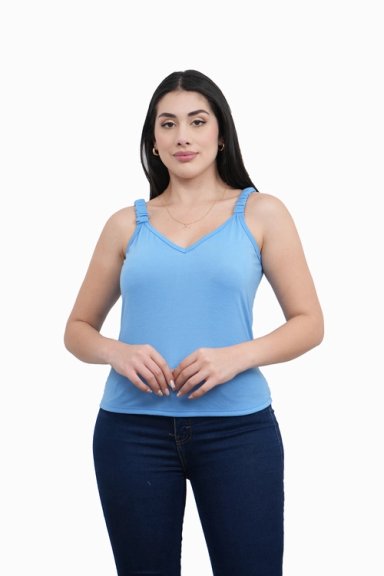 POLO MUJER CON TIRAS