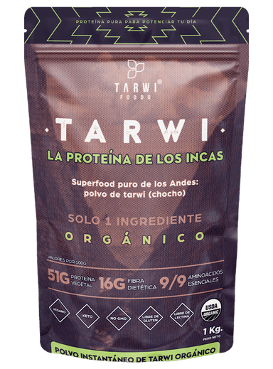 POLVO INSTANTÁNEO DE TARWI ORGÁNICO 1 KG