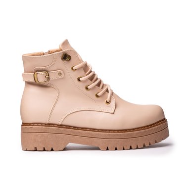 BOTAS MUJER NÉBULA BEIGE ITAGUA - 1