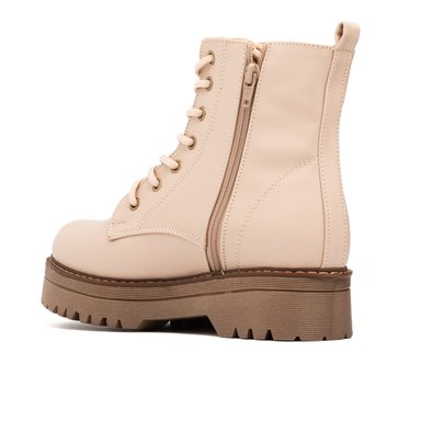 BOTAS MUJER NÉBULA CUERO BEIGE BADO - 3