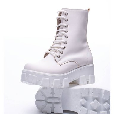 BOTAS MUJER NÉBULA BLANCO MARMARIS - 4