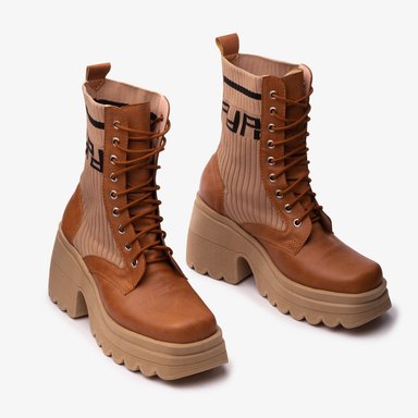 BOTAS MUJER NÉBULA CAFÉ TAMOW - 2
