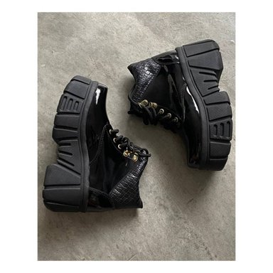 BOTAS MUJER NÉBULA NEGRO DENIZLI CHAROL - 1