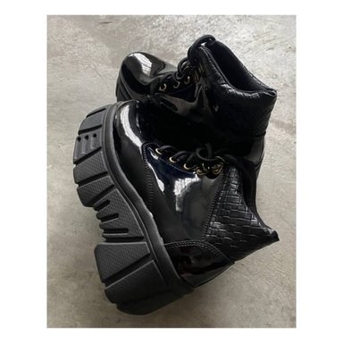 BOTAS MUJER NÉBULA NEGRO DENIZLI CHAROL - 2