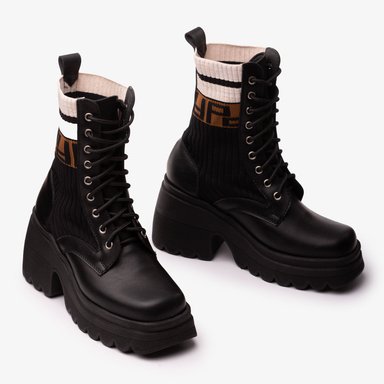 BOTAS MUJER NÉBULA NEGRO TAMOW - 2