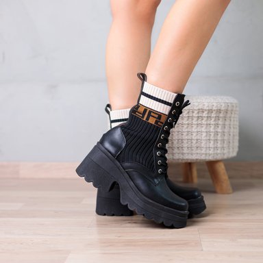 BOTAS MUJER NÉBULA NEGRO TAMOW - 4