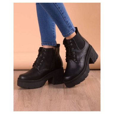 BOTAS MUJER NÉBULA NEGRO OTSU - 5