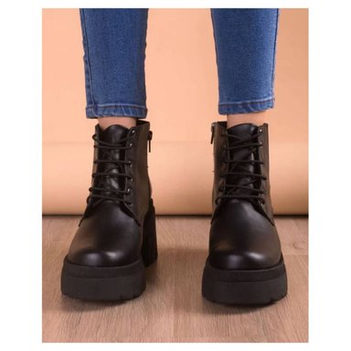 BOTAS MUJER NÉBULA NEGRO OTSU - 6