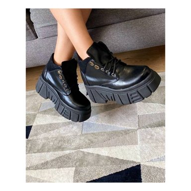 BOTAS MUJER NÉBULA NEGRO DENIZLI - 1