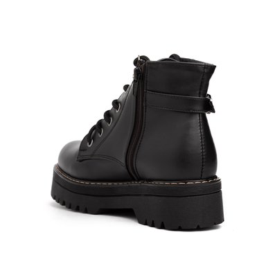 BOTAS MUJER NÉBULA CUERO NEGRO ITAGUA - 3