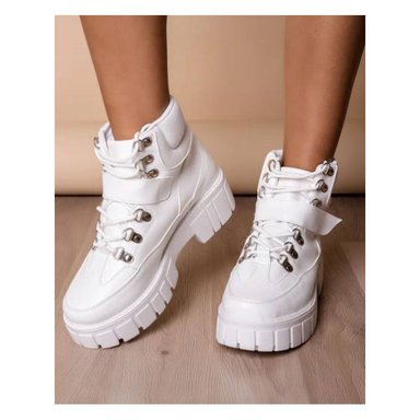 BOTINES MUJER NÉBULA BLANCO XIOMARA - 4