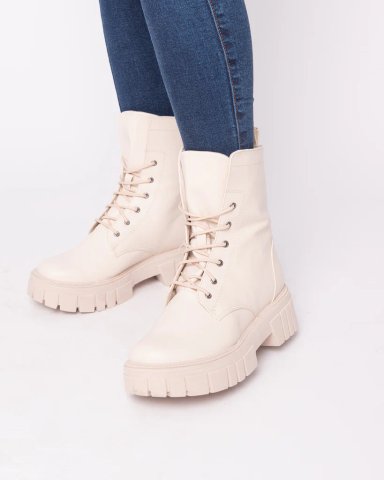 BOTAS MUJER NÉBULA CAFÉ CLARO TAVAI - 5